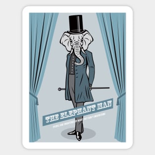 The Elephant Man - Alternative Movie Poster Sticker